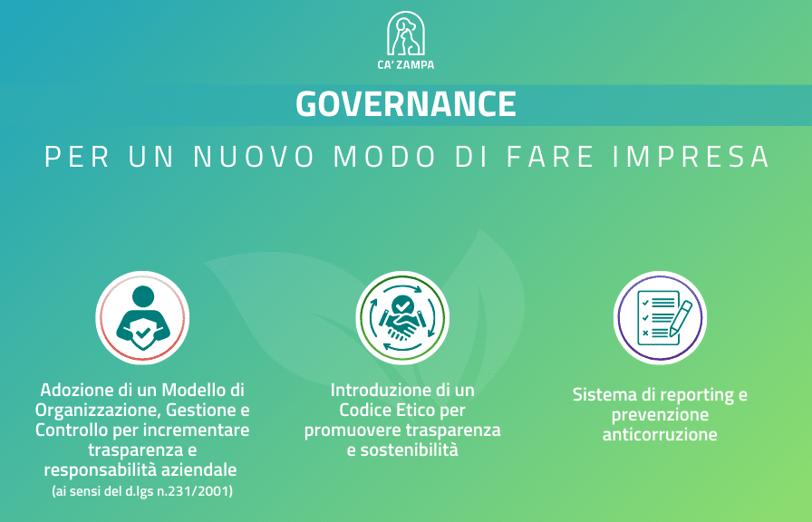 infografica governance sostenibilità